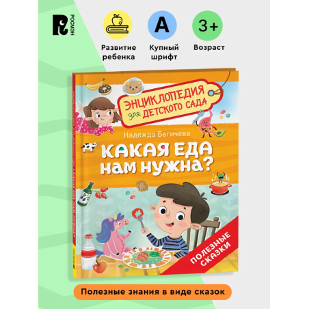 Какая еда нам нужна? (Энциклопедия для детского сада)