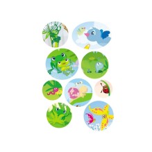 Барашек. Бе-е-е! Развивающая книжка с наклейками. 2+