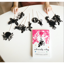 Фигурки для театра теней "Муха-Цокотуха"