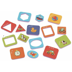 Мягкие игры. Вкладыши. Цвета и формы