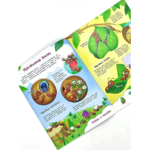 Книжка с наклейками. Найди и покажи. Светлячки, муравьишки, паучки