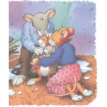 Мышонок Тим ревнует к младшей сестре.