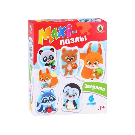 Пазлы Maxi "Зверята"