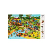 В детском саду и дома. Найди и покажи. Виммельбух