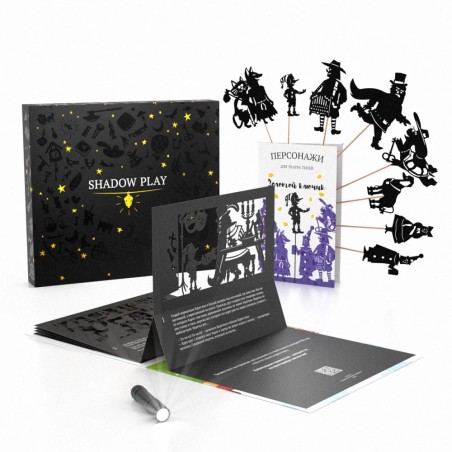 Подарочный набор театра теней - Magic Box - Золотой ключик