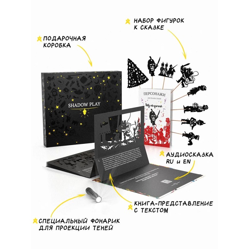 Подарочный набор театра теней - Magic Box - Щелкунчик