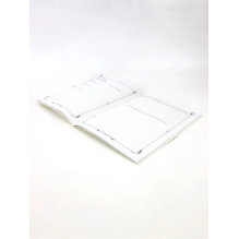 Читательский дневник 24л А5 оригинальный блок на скобе