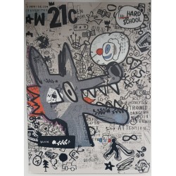 Общая тетрадь в клеточку - Hard school