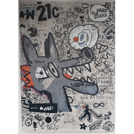 Общая тетрадь в клеточку - Hard school