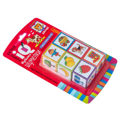 Умные кубики. Шумелки. 6 штук. Логопедические кубики. Сорока-белобока. 2+