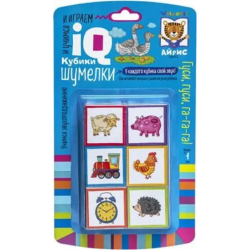 Умные кубики. Шумелки. 6 штук. Логопедические кубики. Гуси-гуси, га-га-га! 1+