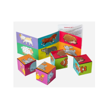 Умные кубики. Шумелки. 4 штуки. Лапки-хвостики