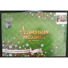 Алмазная мозаика на картоне (уцененная)