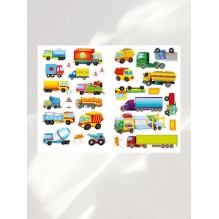 МНОГОРАЗОВЫЕ НАКЛЕЙКИ. Грузовики