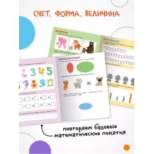 Дарья Колдина. Подготовка к школе. Книга-тренажёр. Математика