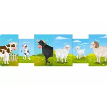 Книжки - задвижки. Мама, папа и малыш. Домашние животные