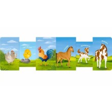 Книжки - задвижки. Мама, папа и малыш. Домашние животные