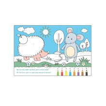 Раскрашиваем по цифрам. В лесу