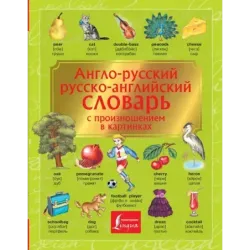 Англо-русский. Русско-английский словарь с произношением в картинках