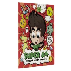 Super A4. Большой альбом наклеек