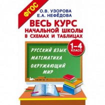 Весь курс начальной школы в схемах и таблицах. 1-4 класс. Русский язык, математика, окружающий мир