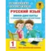 Русский язык. Мини-диктанты с разбором всех орфограмм. 1 класс