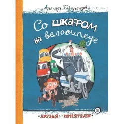 Со шкафом на велосипеде
