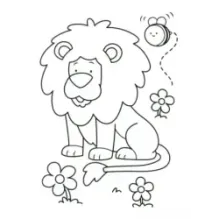 Разноцветные друзья. Кошка