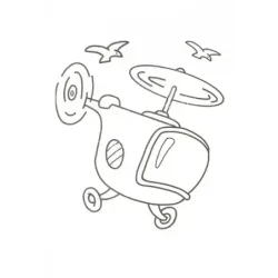 Веселые раскраски (красная)