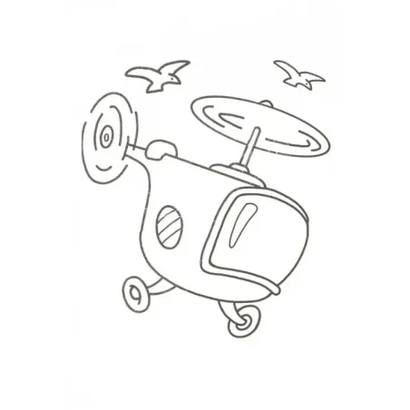 Веселые раскраски (красная)