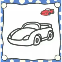 Раскраска для самых маленьких. Пароход