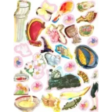 Моя бриллиантовая книга. Принцессы (розовая)