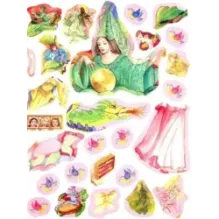 Моя бриллиантовая книга. Феи (оранжевая)