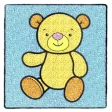 Я сам раскрашу водой. Пчелка