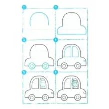 Раз, два, три. Я рисую, посмотри! Транспорт
