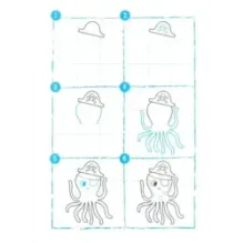 Раз, два, три. Я рисую, посмотри! В воде