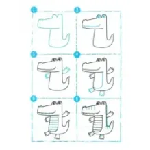 Раз, два, три. Я рисую, посмотри! Зверята