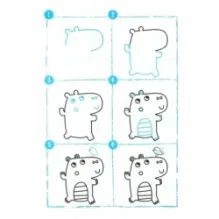 Раз, два, три. Я рисую, посмотри! Зверята