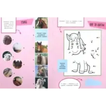 Зверята + наклейки. Лошадки