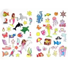 Раскрась нас! Волшебные русалки