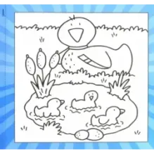 Краски-самораскраски. В деревне