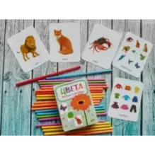 Цвета. Первые карточки