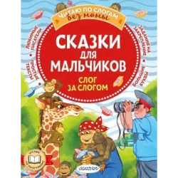 Сказки для мальчиков: слог за слогом