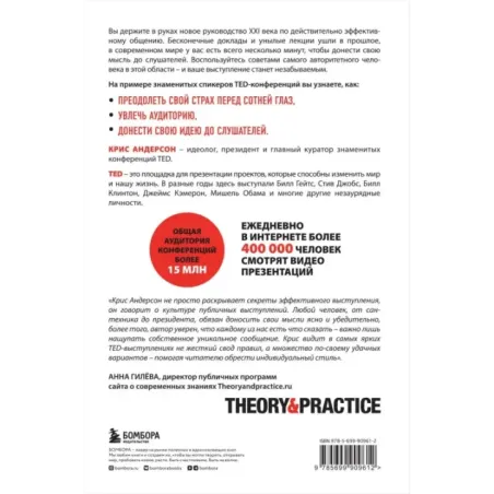 TED TALKS. Слова меняют мир. Первое официальное руководство по публичным выступлениям